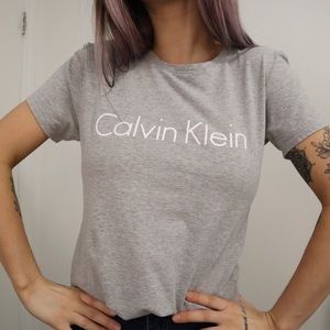 Grey Calvin Klein T-Shirt